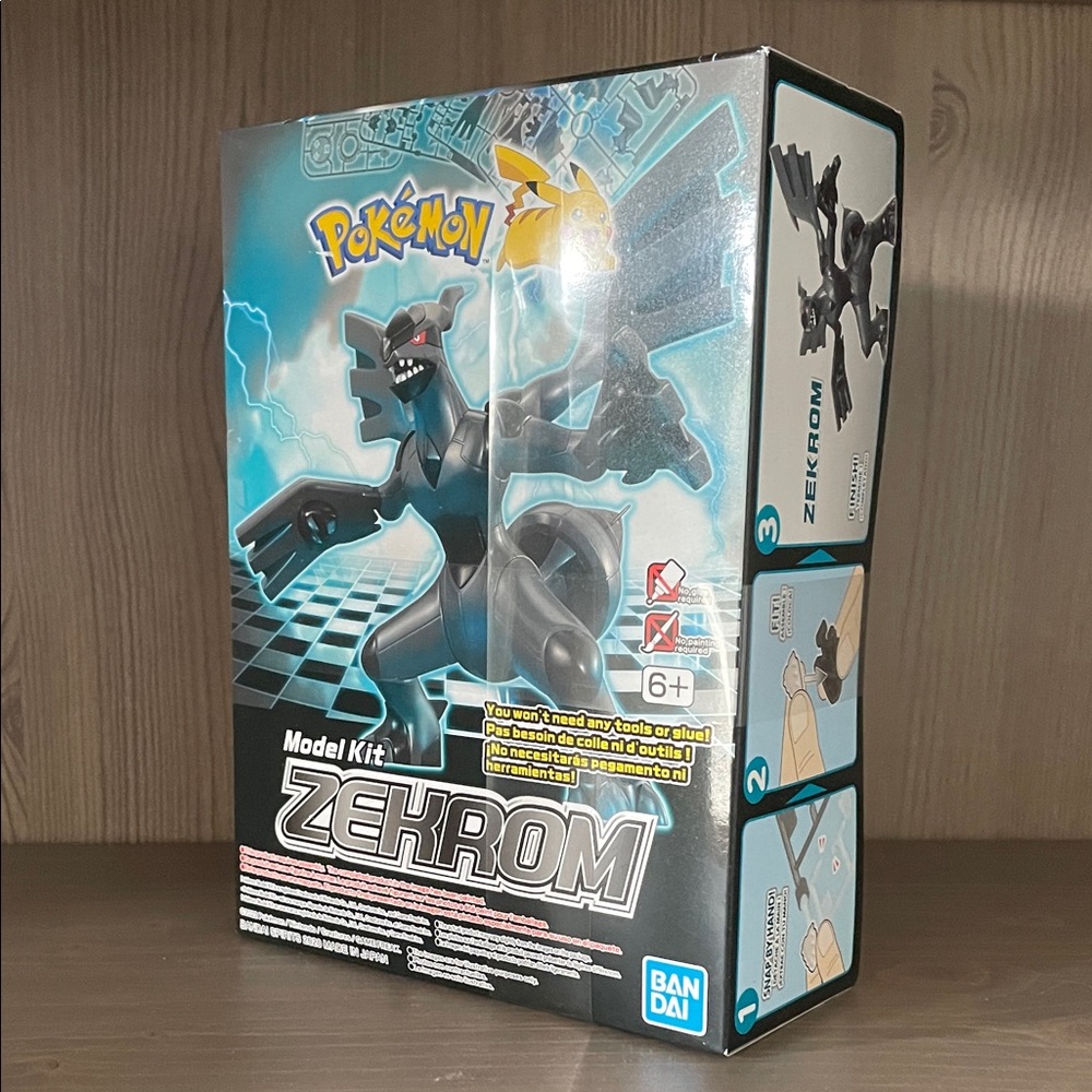 Bandai Pokémon Zekrom Building Kit - Black